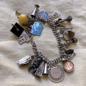 Vintage charms bracelet
